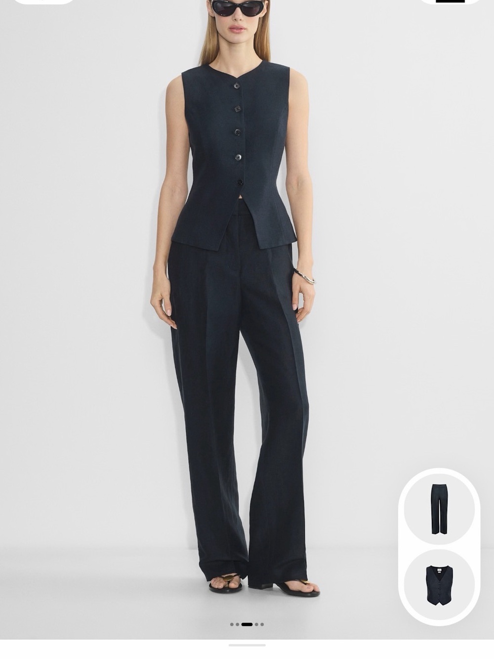 Aritzia Limitless Pants in Navy